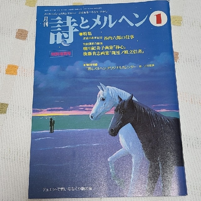 サンリオ(サンリオ)の【中古】月刊詩とメルヘン2002年1月号 エンタメ/ホビーの雑誌(アート/エンタメ/ホビー)の商品写真