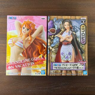 バンプレスト(BANPRESTO)のナミ ロビン ワンピース フィギュア DXF ONE PIECE グラメン(アニメ/ゲーム)