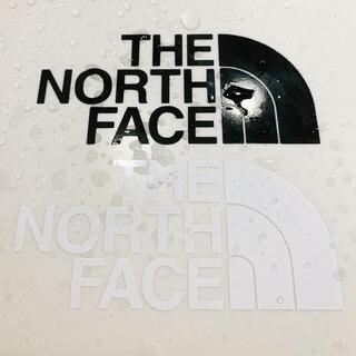 ノースフェイス THE NORTH FACE カッティングステッカー 2枚セット(登山用品)