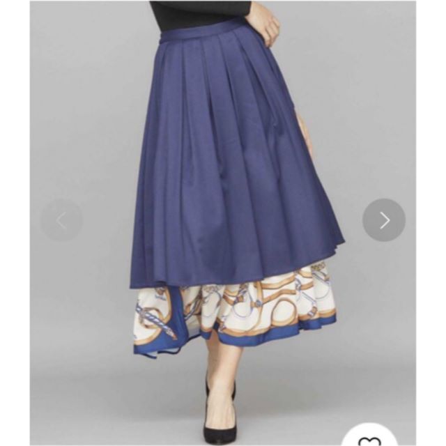 AMERI WENDY LAYERED SKIRT レイヤードスカート レディースのスカート(ロングスカート)の商品写真