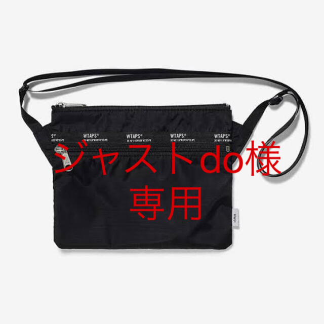 19ss WTAPS SLING BAG BLACK