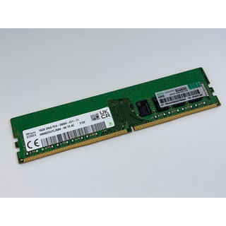 ヒューレットパッカード(HP)のHPE純正 SKHYNIX DDR4 2666 ECC Unbuf 16GB(PCパーツ)