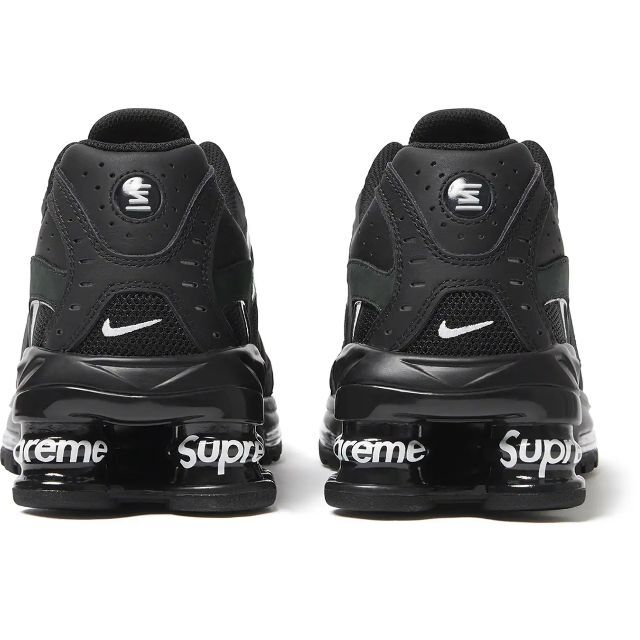 Supreme®/Nike® SHOX RIDE 2 SP Black 25cm