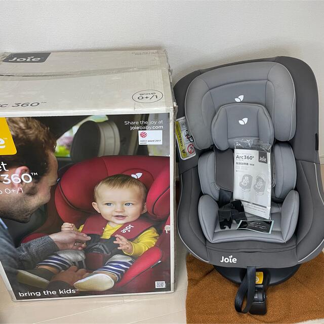 美品 ISOFIX 新生児 回転式 joie Arc360° チャイルドシート-