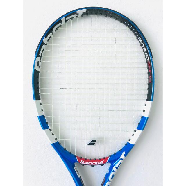 Babolat(バボラ)の【新品同様】バボラ『ピュアドライブ』テニスラケット／G2／ブルー＆ホワイト／希少 スポーツ/アウトドアのテニス(ラケット)の商品写真