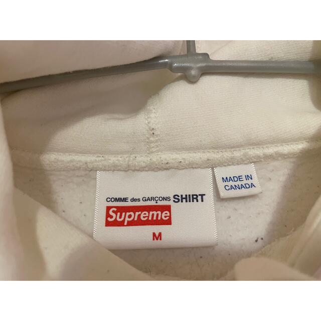 Supreme(シュプリーム)のsupreme コムデギャルソン boxlogo メンズのトップス(パーカー)の商品写真