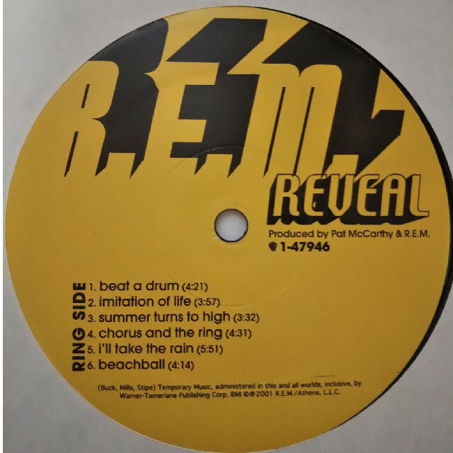 R.E.M 「REVEAL」 LP盤 レコード # www.uig.sanjuandelrio.gob.mx