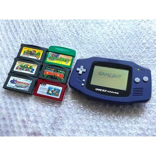 ゲームボーイアドバンス(ゲームボーイアドバンス)の【ソフト付】Nintendo GAMEBOY ADVANCE AGB-S-VTA(携帯用ゲーム機本体)