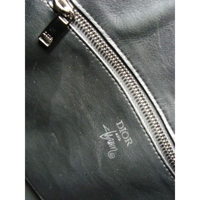 Dior(ディオール)のDiorSTUSSYディオールステューシーコラボロゴパッチレザー革トートバッグ鞄 メンズのバッグ(トートバッグ)の商品写真