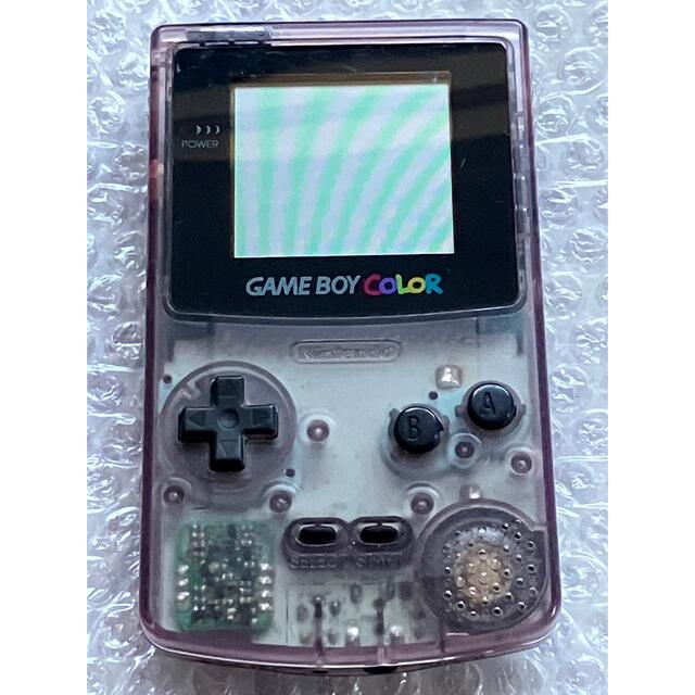 ゲームボーイアドバンス - 【ソフト付】ゲームボーイカラー クリア