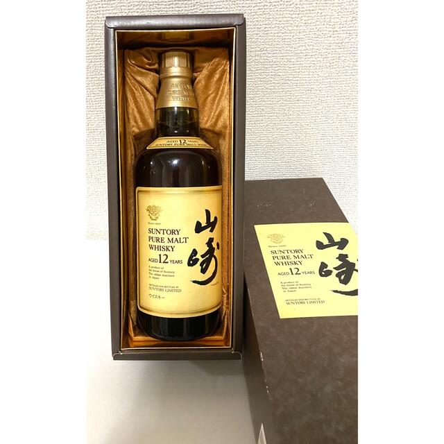 希少品】サントリー 山崎12年 ピュアモルト 金キャップ750ml 旧ラベル