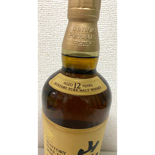 希少品】サントリー 山崎12年 ピュアモルト 金キャップ750ml 旧ラベル ...