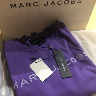 マークジェイコブス(MARC JACOBS)のマークジェイコブス♡ ザ スウェットシャツ　パープル(トレーナー/スウェット)