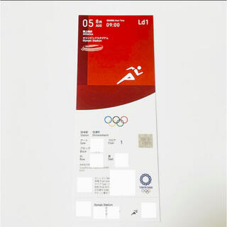 陸上競技　オリンピック　チケット　コレクション(記念品/関連グッズ)
