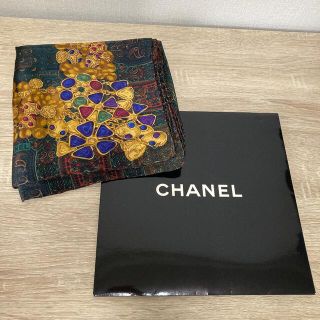 シャネル(CHANEL)のCHANEL 大判スカーフ　(バンダナ/スカーフ)