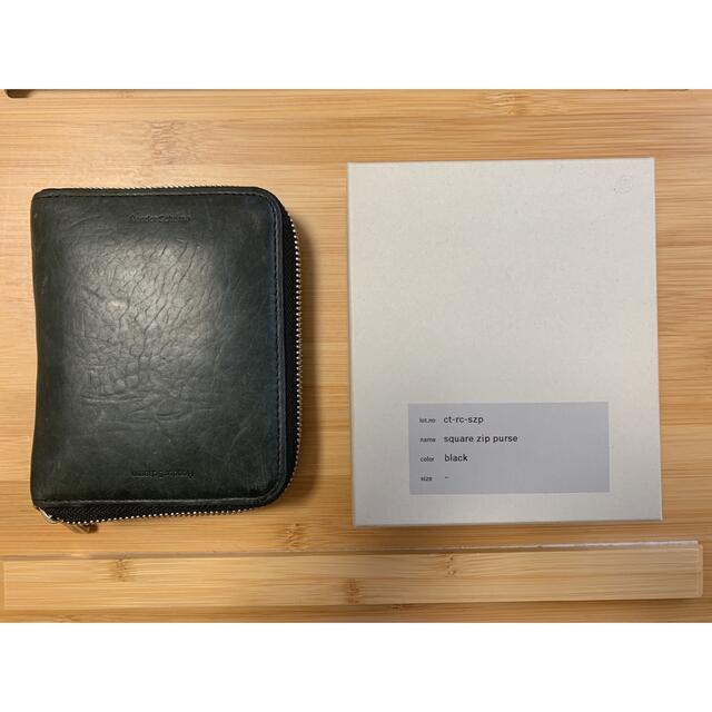エンダースキーマ】square zip purse 定価30,900円 - 折り財布