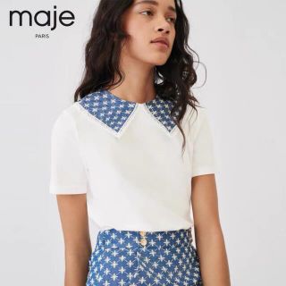 ❤️maje2022新作　新品   紺　ニット　カーディガン　 綺麗上品