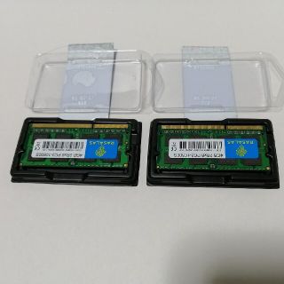 ノートPC用DDR3 8GB メモリ(4GB×2/PC3-1066MHz)(PCパーツ)