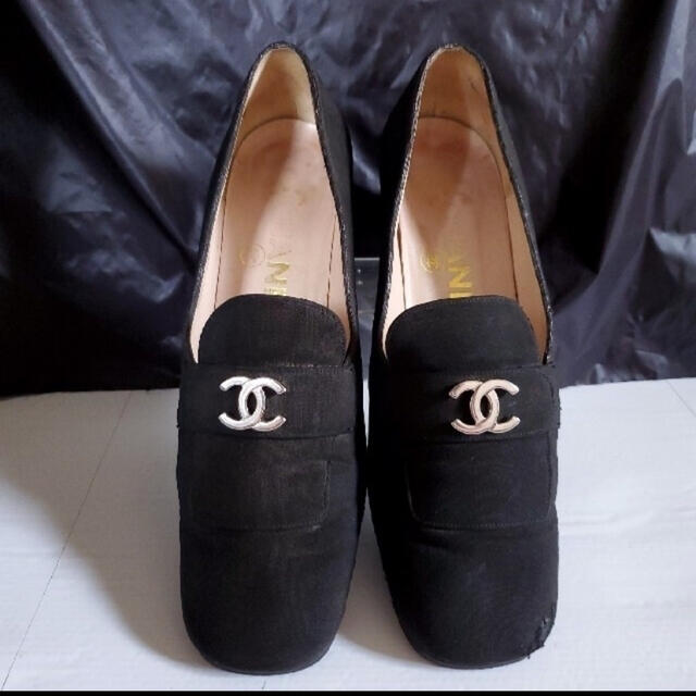 CHANEL　パンプス　黒23.5㎝