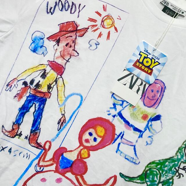 いただけま】 ZARA - 新品 ZARA トイストーリーTシャツ Sサイズの通販