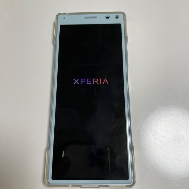 未使用　Xperia 8 SOV42 ブルー simフリー スマホ本体 おまけ付スマートフォン本体