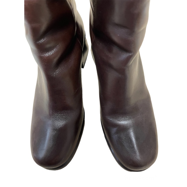 ⭐️COACH⭐️中古品 ショートブーツ ブラウンサイズ 23.0〜23.5cm レディースの靴/シューズ(ブーツ)の商品写真