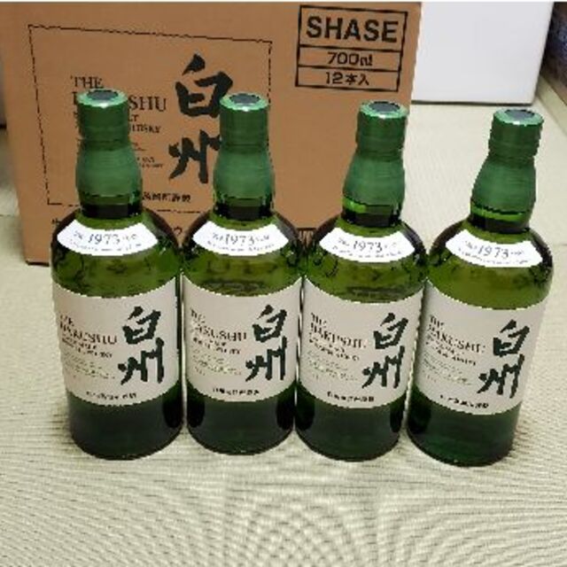 サントリー 山崎NV 700ml, 白州NV 700ml, 4本セット酒 - ウイスキー