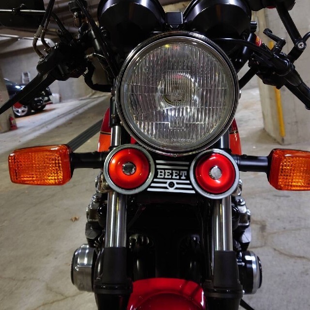 CB750f cb900f cb1100f ホーンカバー beet ビート 赤の通販 by CB750f cb900f cb1100f ホーンカバー beet ビート 赤の通販 by