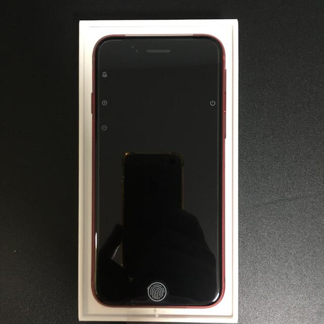 iPhone(アイフォーン)のiPhoneSE 第3世代 64GB レッド スマホ/家電/カメラのスマートフォン/携帯電話(スマートフォン本体)の商品写真