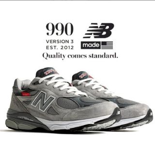 ニューバランス(New Balance)のM990 VS3  28cm　Made in USA New Balance(スニーカー)