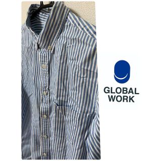 グローバルワーク(GLOBAL WORK)のグローバルワーク　シャツ　七分丈　メンズ(Tシャツ/カットソー(七分/長袖))