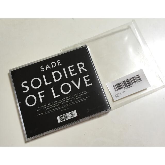 美品　シャーデー　SADE☆SOLDIER OF LOVE エンタメ/ホビーのCD(R&B/ソウル)の商品写真