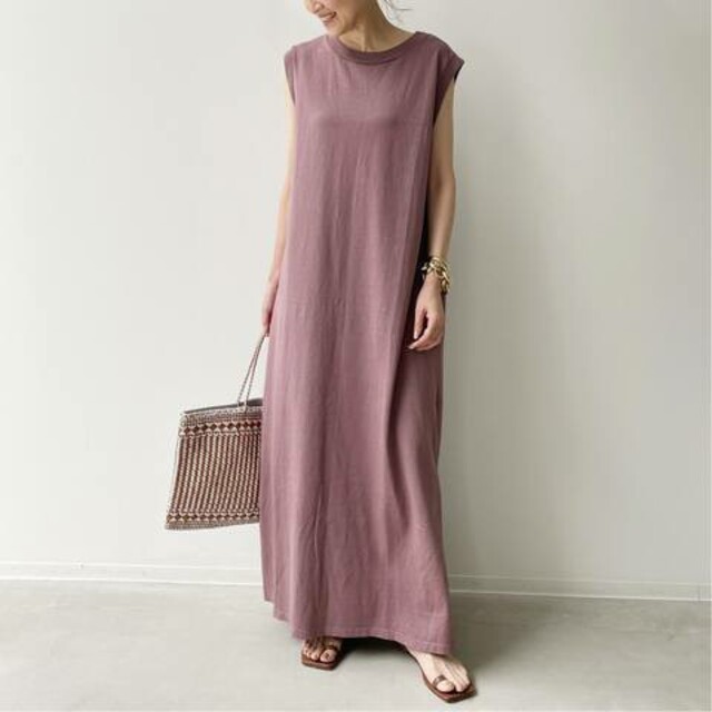 ロングワンピース/マキシワンピースLA APPAREL ロサンゼルスアパレル N/S Maxi Onepiece