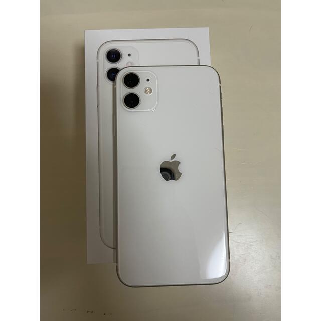 割引購入 Apple - iPhone 11 ホワイト64GB SIMフリー スマートフォン本体