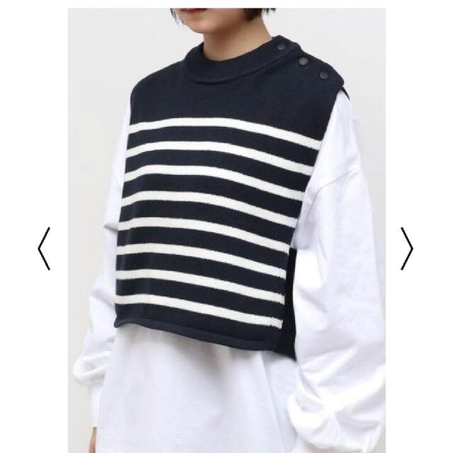 ていただく HYKE STRIPED SWEATER CROP TOPの通販 by komtan store｜ハイクならラクマ - HYKE