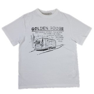ゴールデングース(GOLDEN GOOSE)のゴールデングース オーバーサイズ Tシャツ ロゴ キャンピングカー XS(Tシャツ(半袖/袖なし))