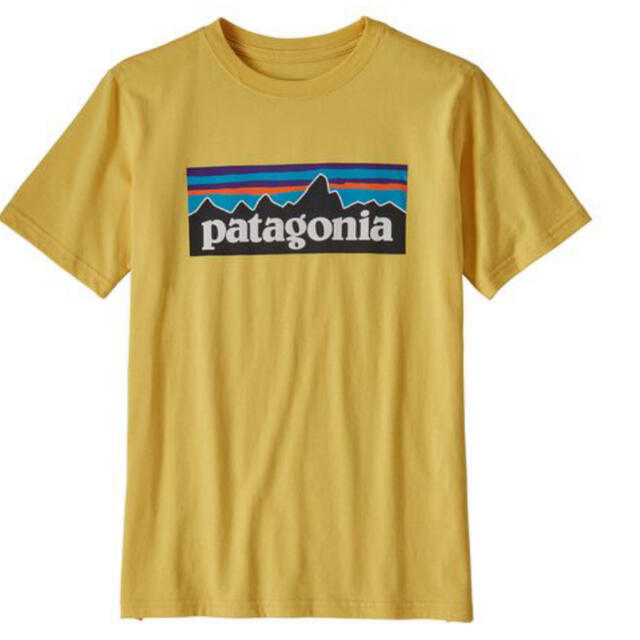 patagonia(パタゴニア)のパタゴニア　patagonia オーガニックコットン　Ｔシャツ イエロー　新品 キッズ/ベビー/マタニティのキッズ服男の子用(90cm~)(Tシャツ/カットソー)の商品写真