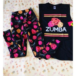 ズンバ(Zumba)のZUMBAタンクトップ＆新品⭐︎＆レギンス(レギンス/スパッツ)