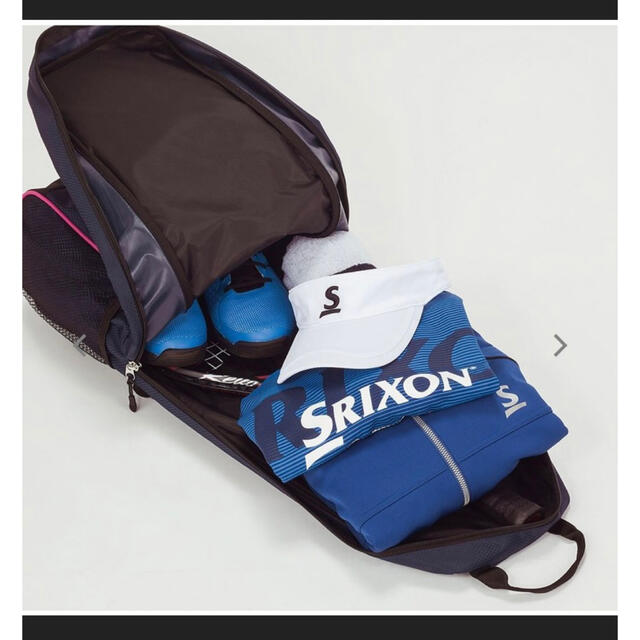 Srixon(スリクソン)のbs72様専用　スリクソン 【SRIXON 】テニスバッグ・ラケット2本収納 スポーツ/アウトドアのテニス(バッグ)の商品写真