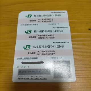 JR - JR東日本株主優待券 3枚