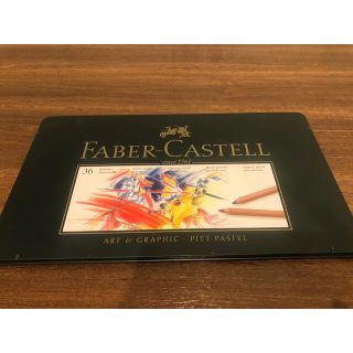 ファーバーカステル(FABER-CASTELL)のファーバーカステル　ピットパステル36色セット　缶入(色鉛筆)