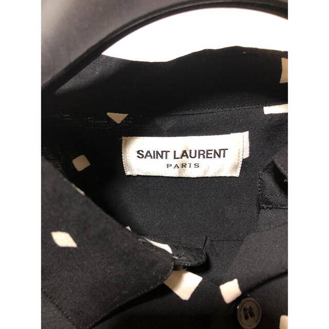 Saint Laurent(サンローラン)のsaint laurent paris サンローラン  半袖　シャツ メンズのトップス(シャツ)の商品写真