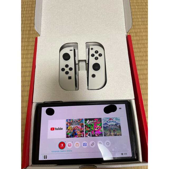 Nintendo Switch(ニンテンドースイッチ)のNintendo Switch 有機EL エンタメ/ホビーのゲームソフト/ゲーム機本体(家庭用ゲーム機本体)の商品写真