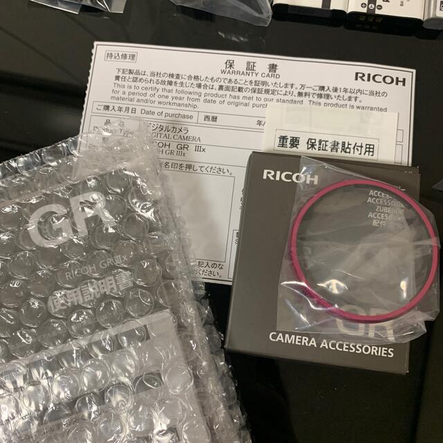 RICOH(リコー)のRICOH コンパクトデジタルカメラ GR IIIX GR3x スマホ/家電/カメラのカメラ(コンパクトデジタルカメラ)の商品写真