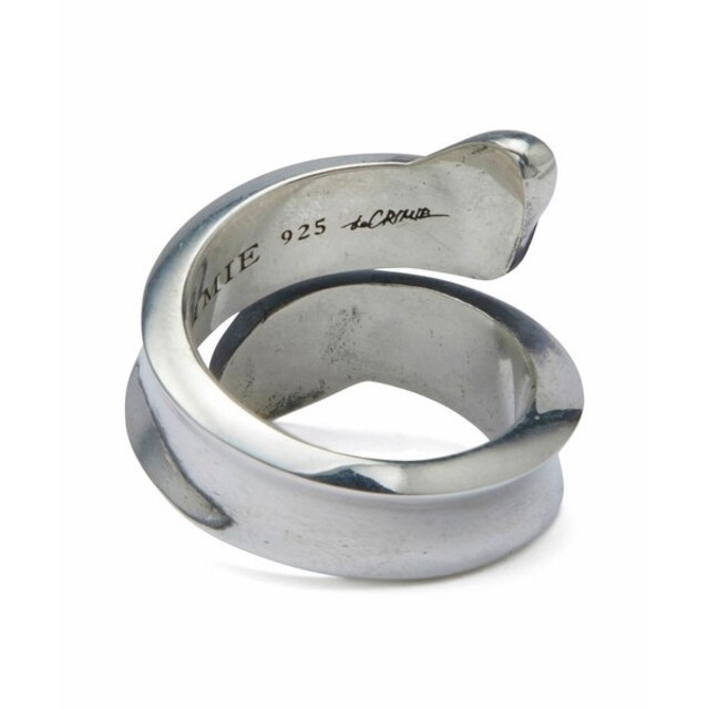 crimie letter ribbon ring small 3
