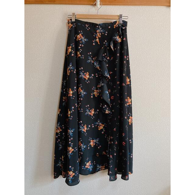 GU(ジーユー)のGU / 花柄フリルスカート レディースのスカート(ロングスカート)の商品写真