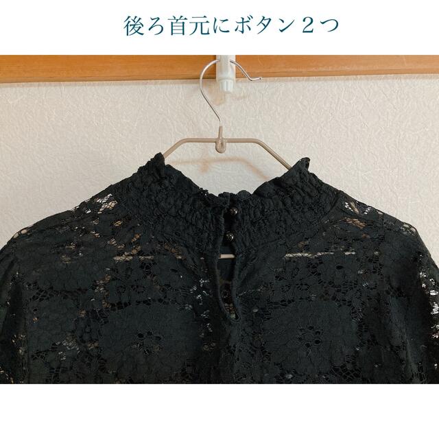 merlot(メルロー)のmerlot / 総レースブラウス レディースのトップス(シャツ/ブラウス(半袖/袖なし))の商品写真