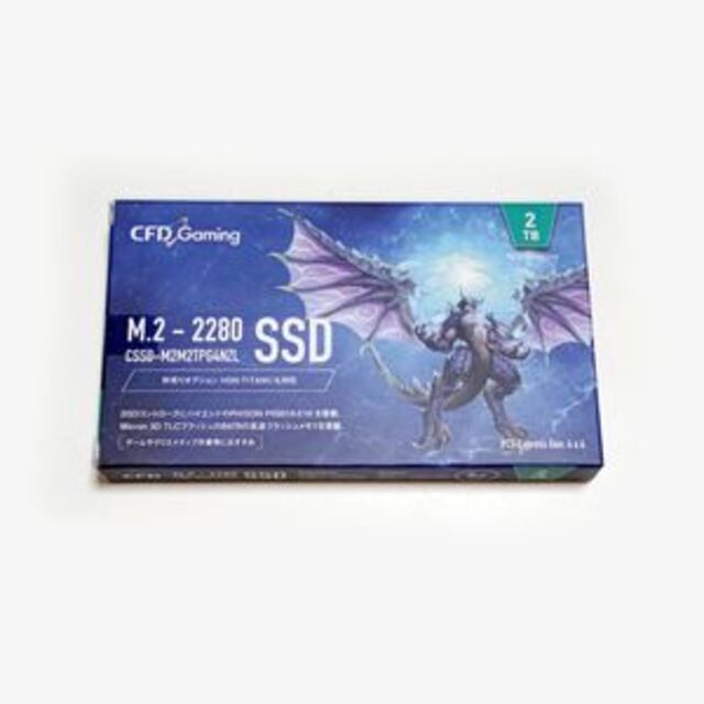 使用31日　CSSD-M2M2TPG4NZL　SSD　2TBM2インターフェイス