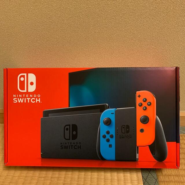 新品未開封 Switch 任天堂スイッチ 本体 ネオンブルーレッド ニンテンドー-