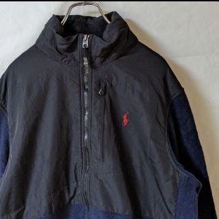 ラルフローレン(Ralph Lauren)の【Ralph Lauren/ラルフローレン】フリース ナイロン ジャケットa72(ブルゾン)